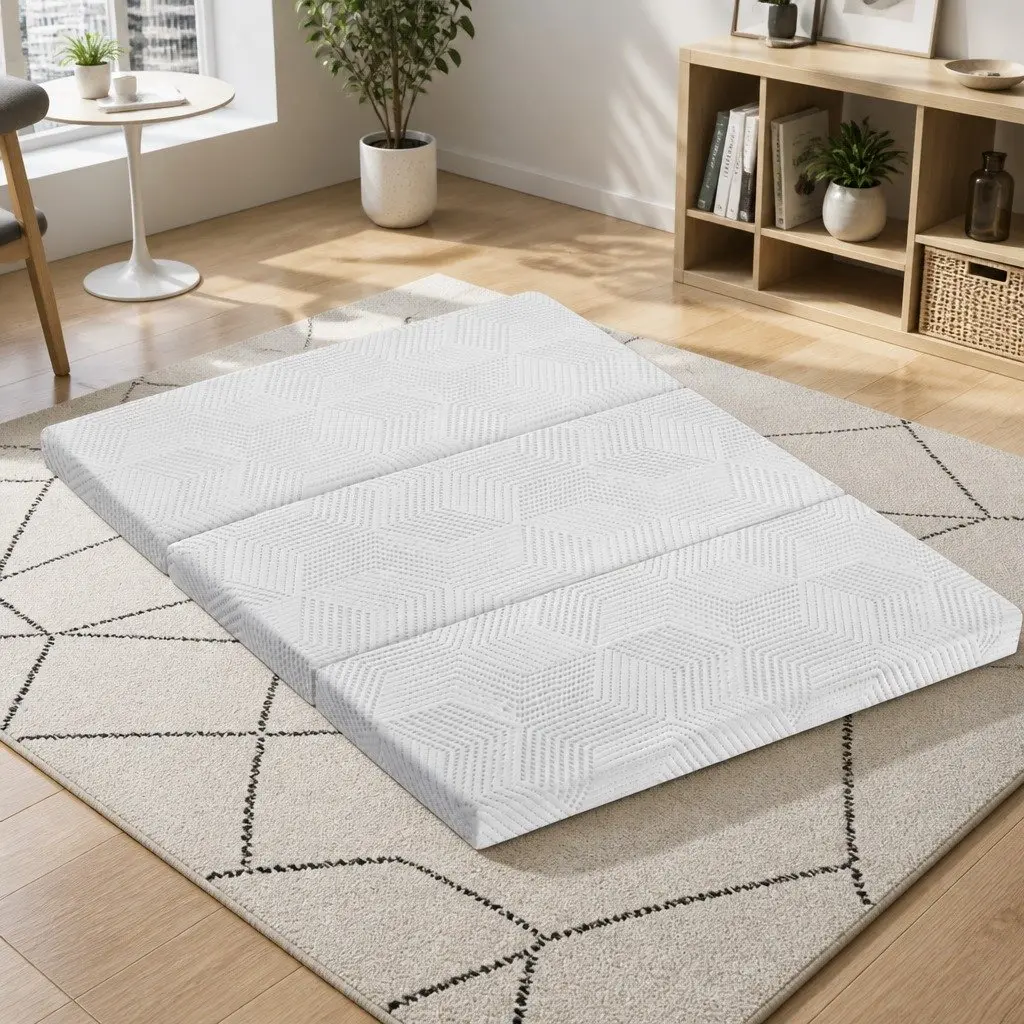 Tri-Fold Mattress for Space Efficiency