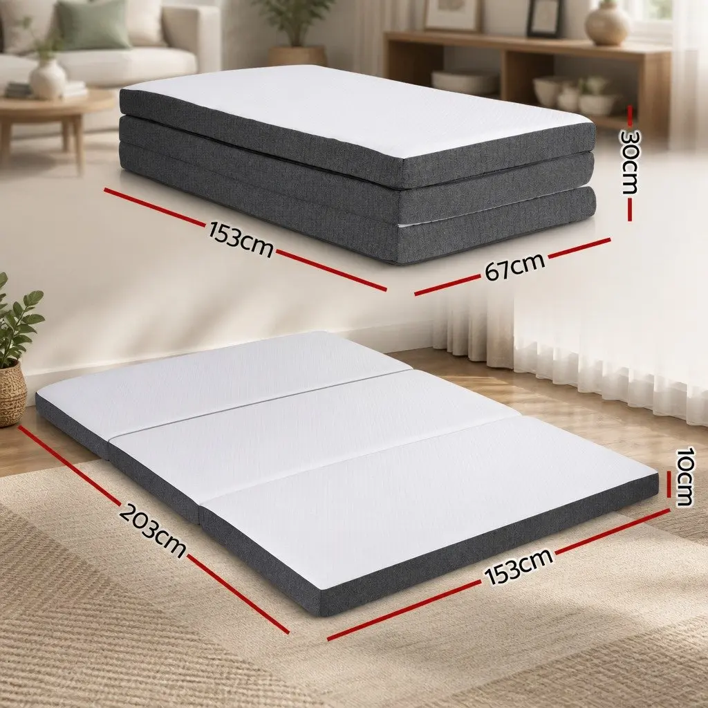 Foldable Queen Mattress with Easy Maintenance