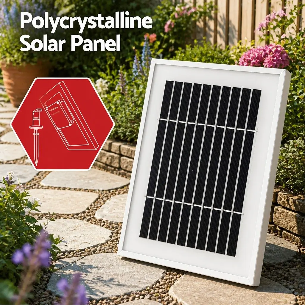 Solar Wall Mount Fountain Lion Cascading Water Feature 77CM Beige