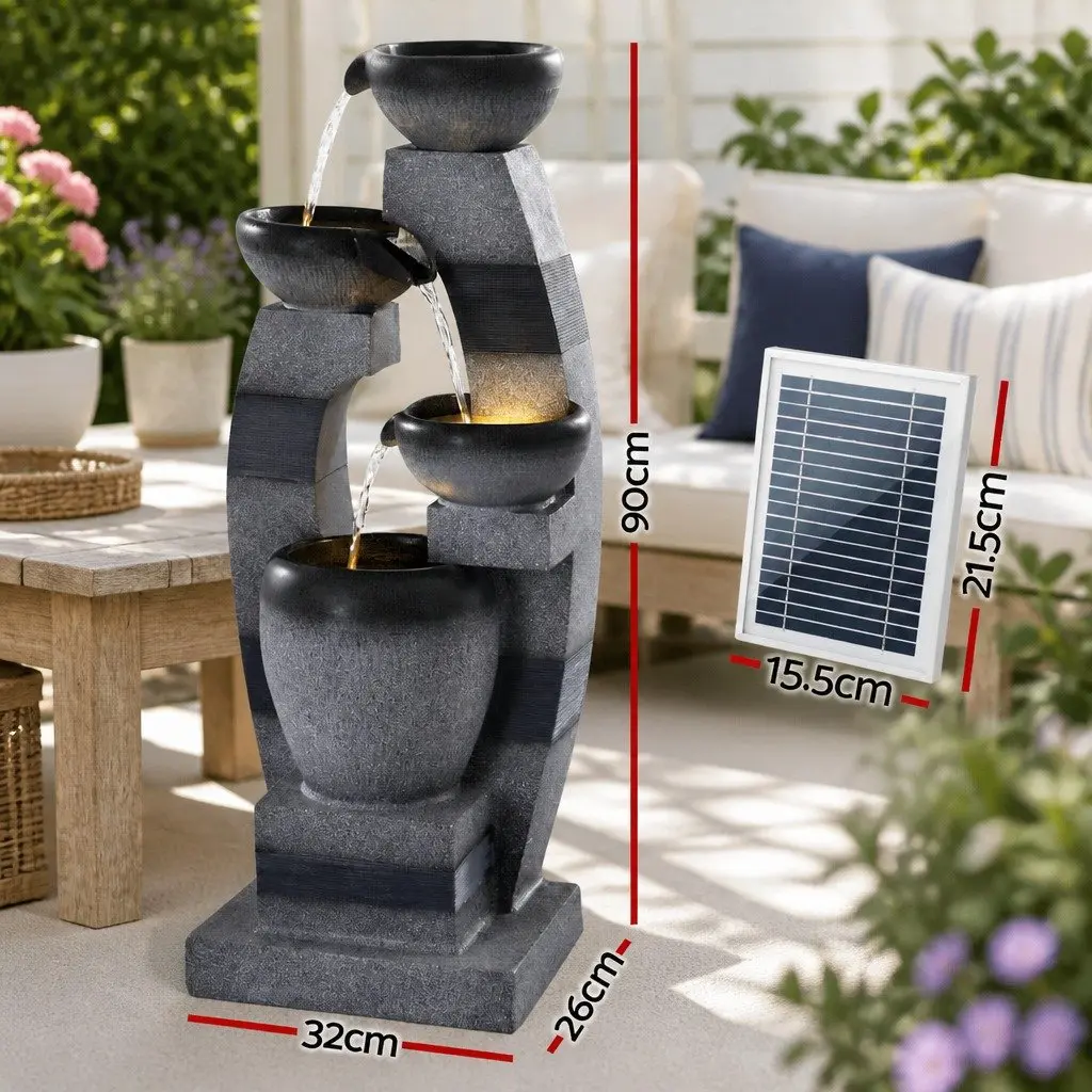 Solar Fountain Water Feature