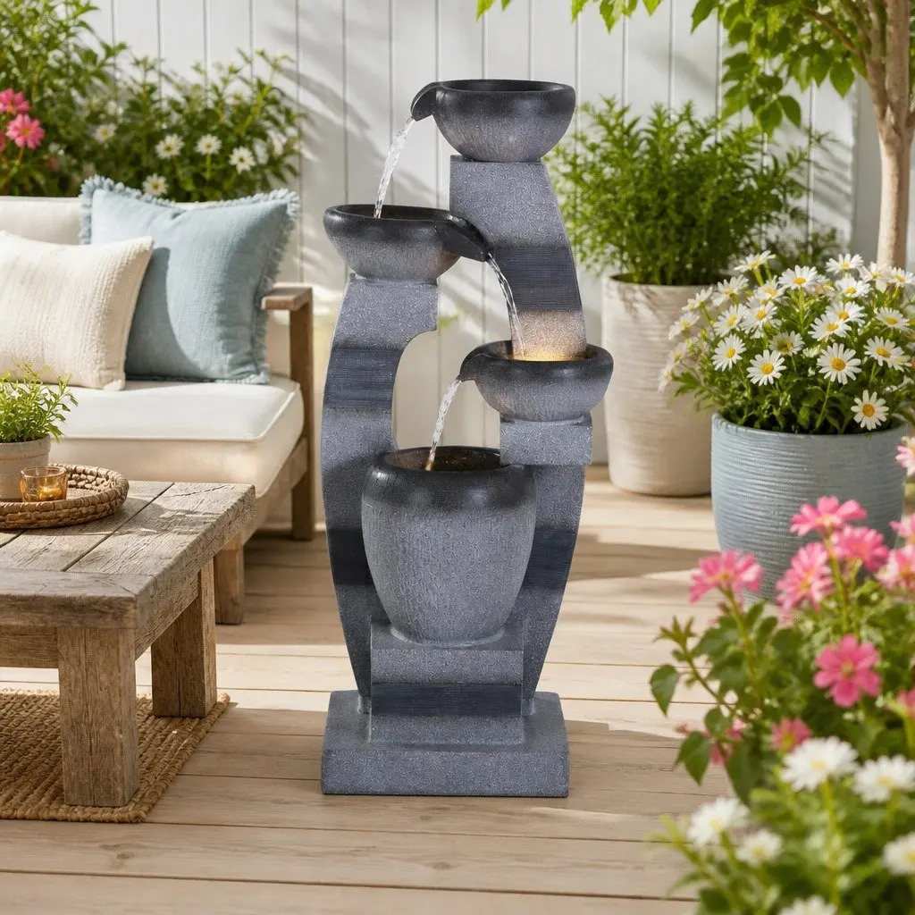 Solar Fountain Water Feature