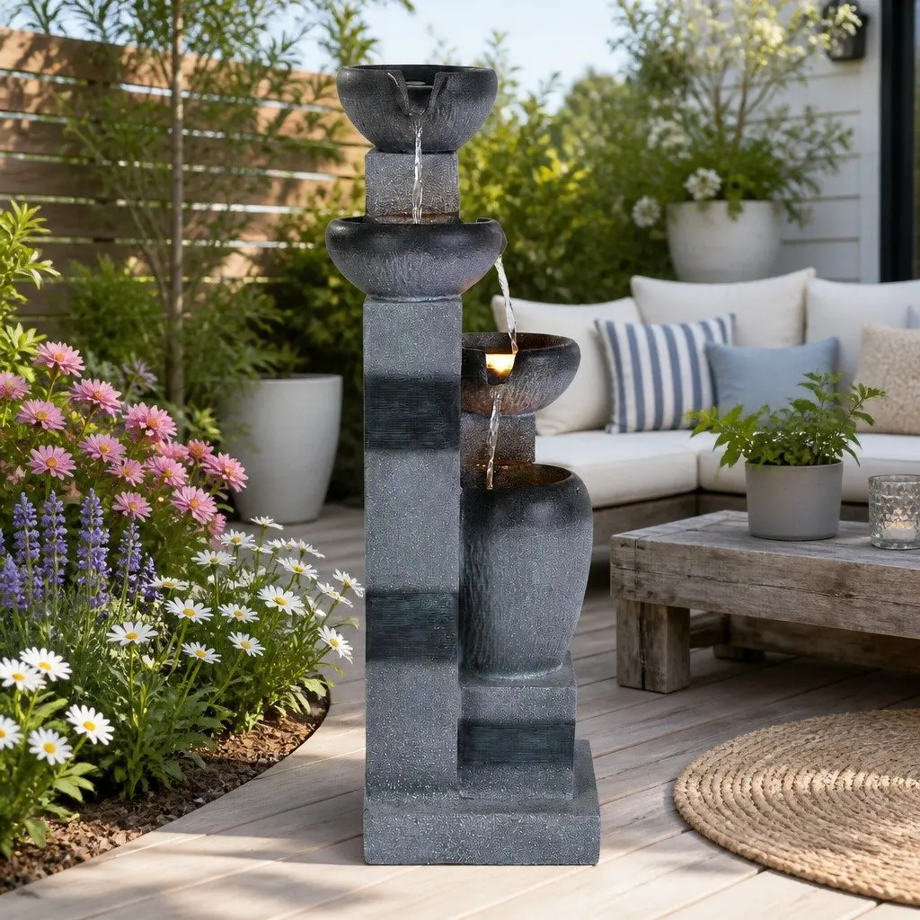 Solar Fountain Water Feature