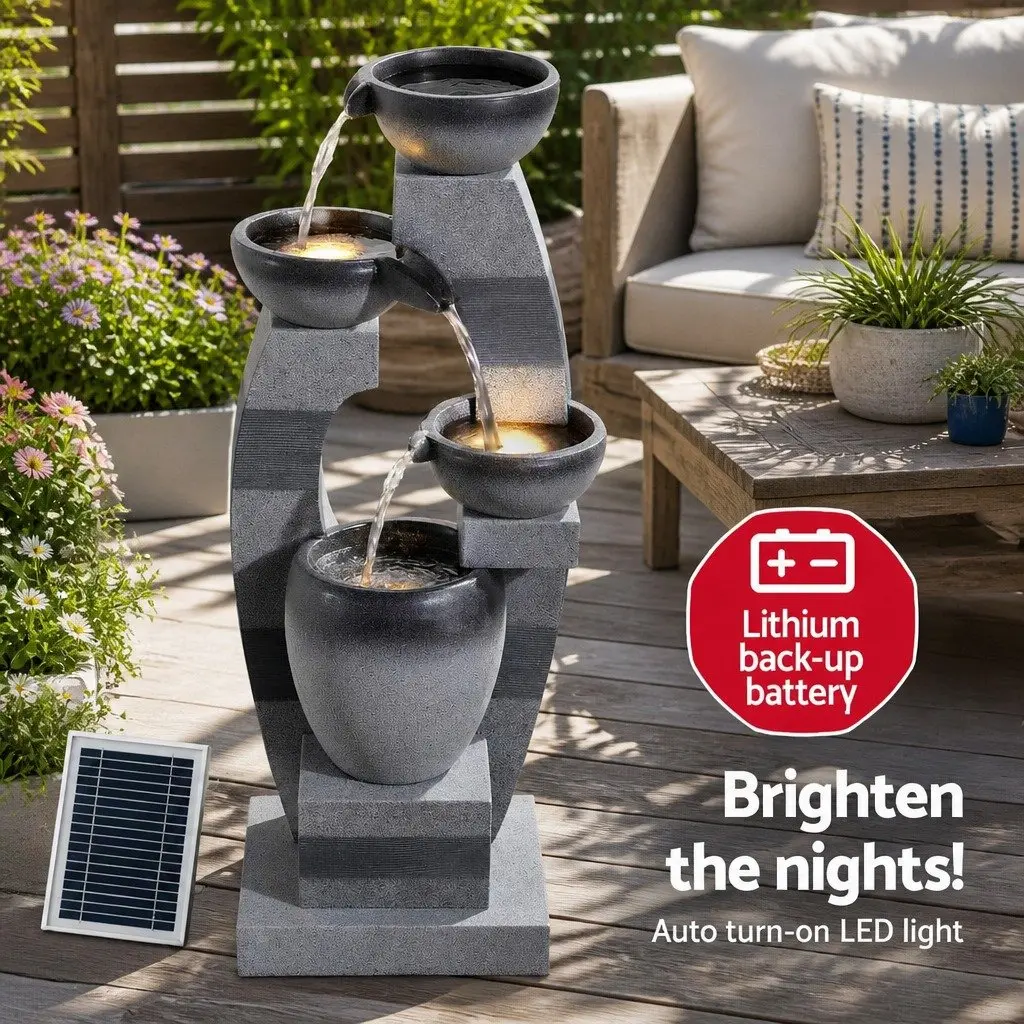 Solar Fountain Water Feature