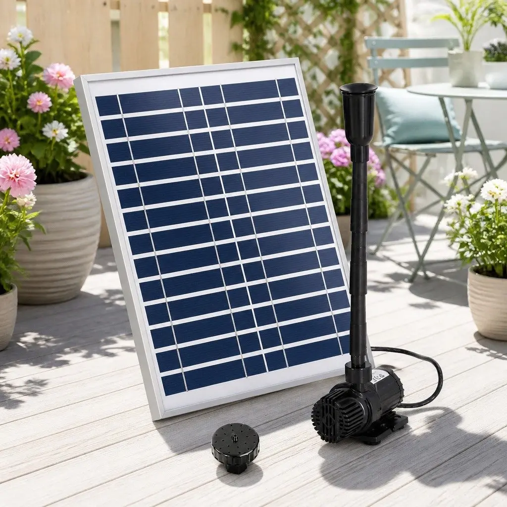Solar Pond Pump Fountain with Easy Setup