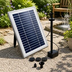 Reliable Solar Fountain Pump with Extended Runtime