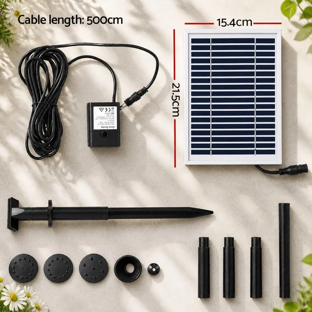Solar-Powered Fountain Kit