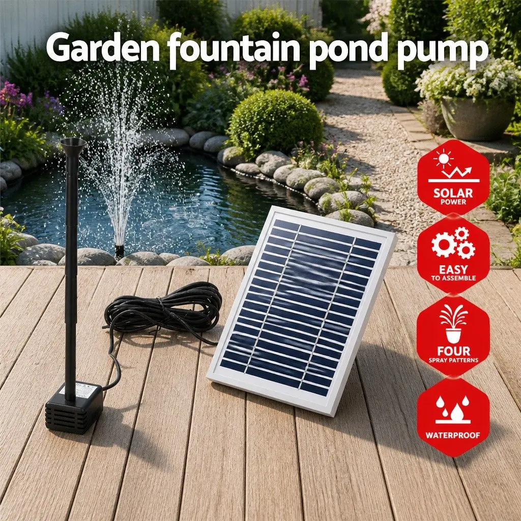 Solar-Powered Fountain Kit
