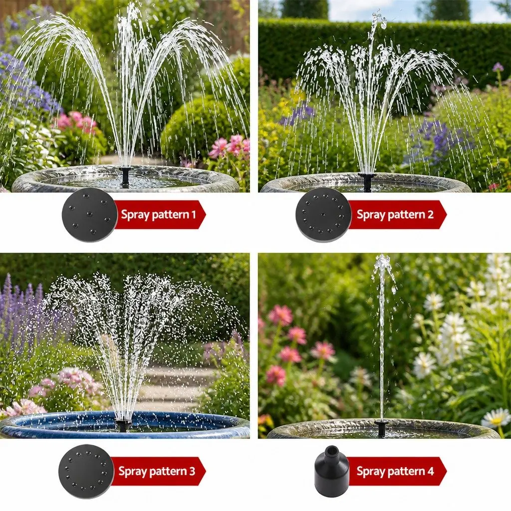 Solar-Powered Fountain Kit