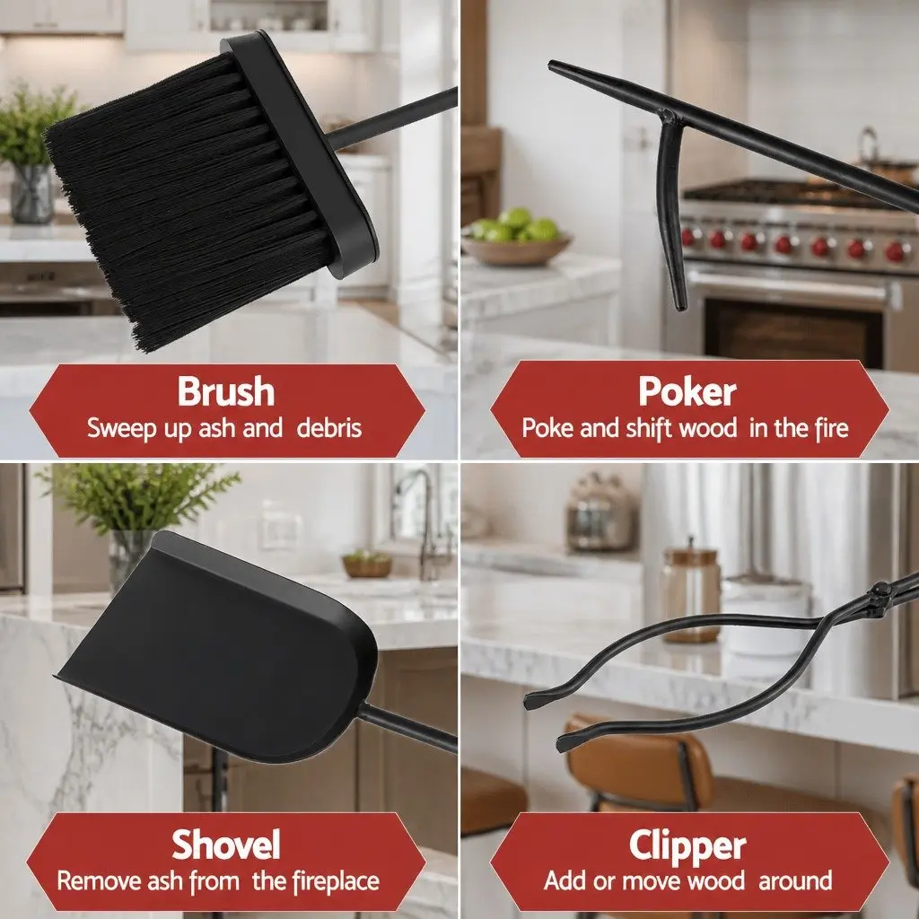 Fire Pit Tool Set
