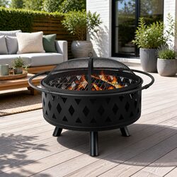 Reliable and Affordable 82cm Fire Pit BBQ Grill