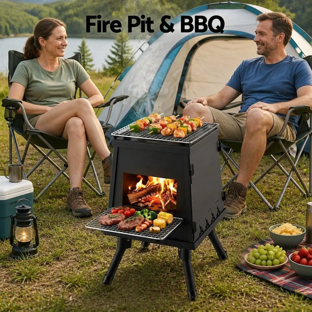 Portable Cast Iron Cooking Stove