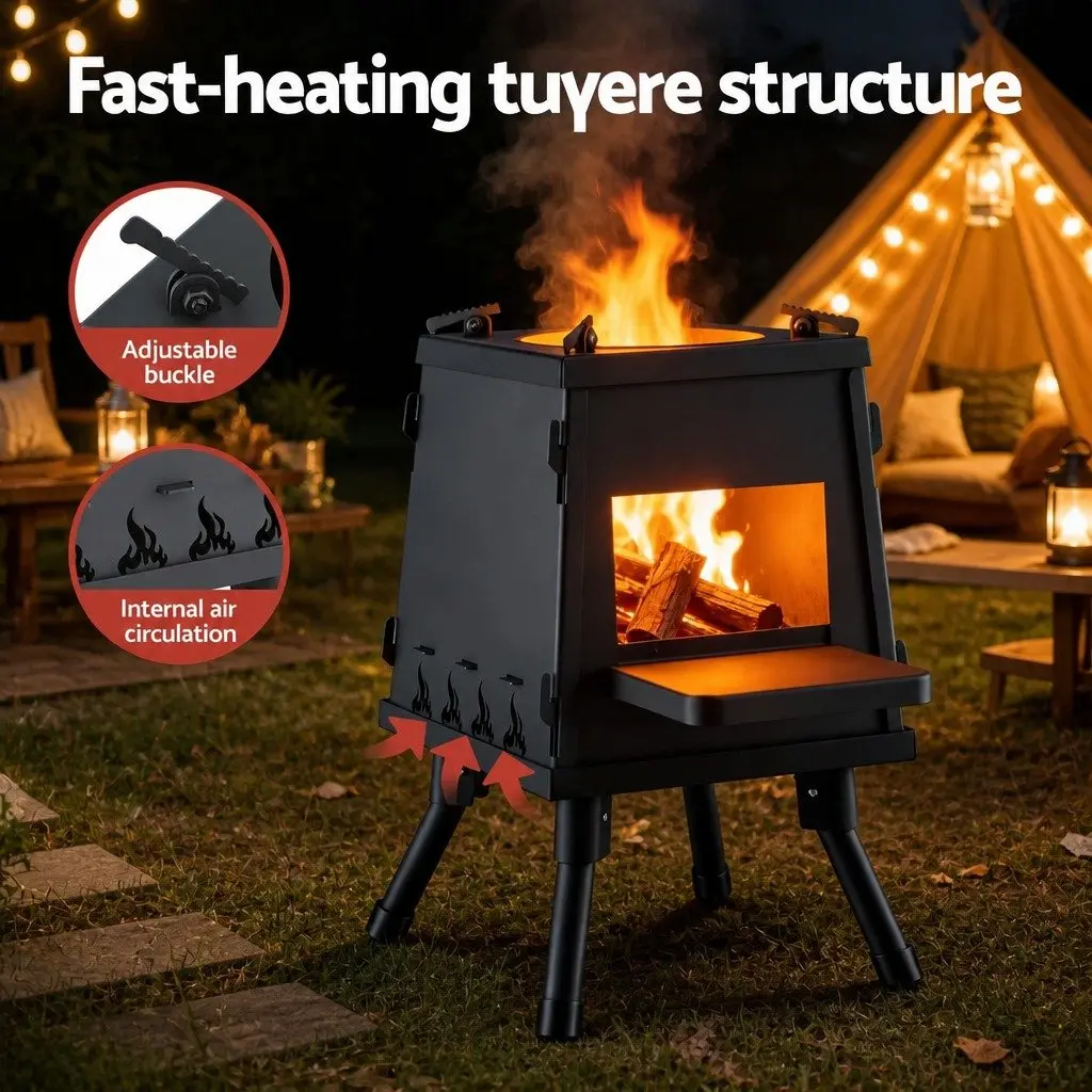 Portable Cast Iron Cooking Stove