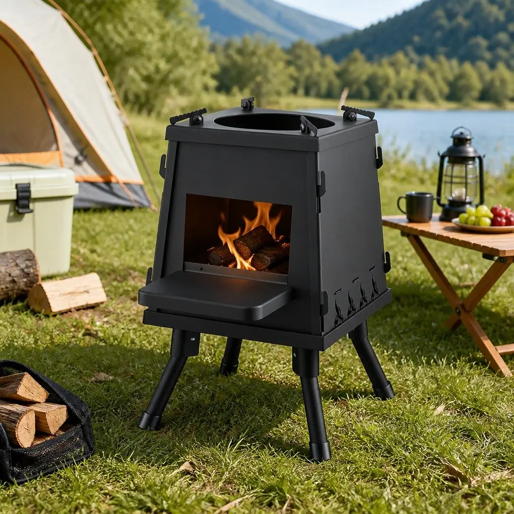 Portable Cast Iron Cooking Stove