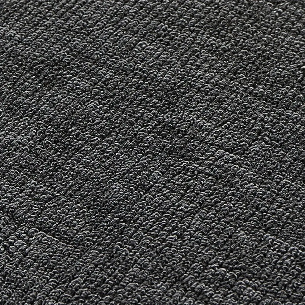 Carpet Tiles Commercial Heavy Duty 50cm Non-Slip Dark Grey Flooring