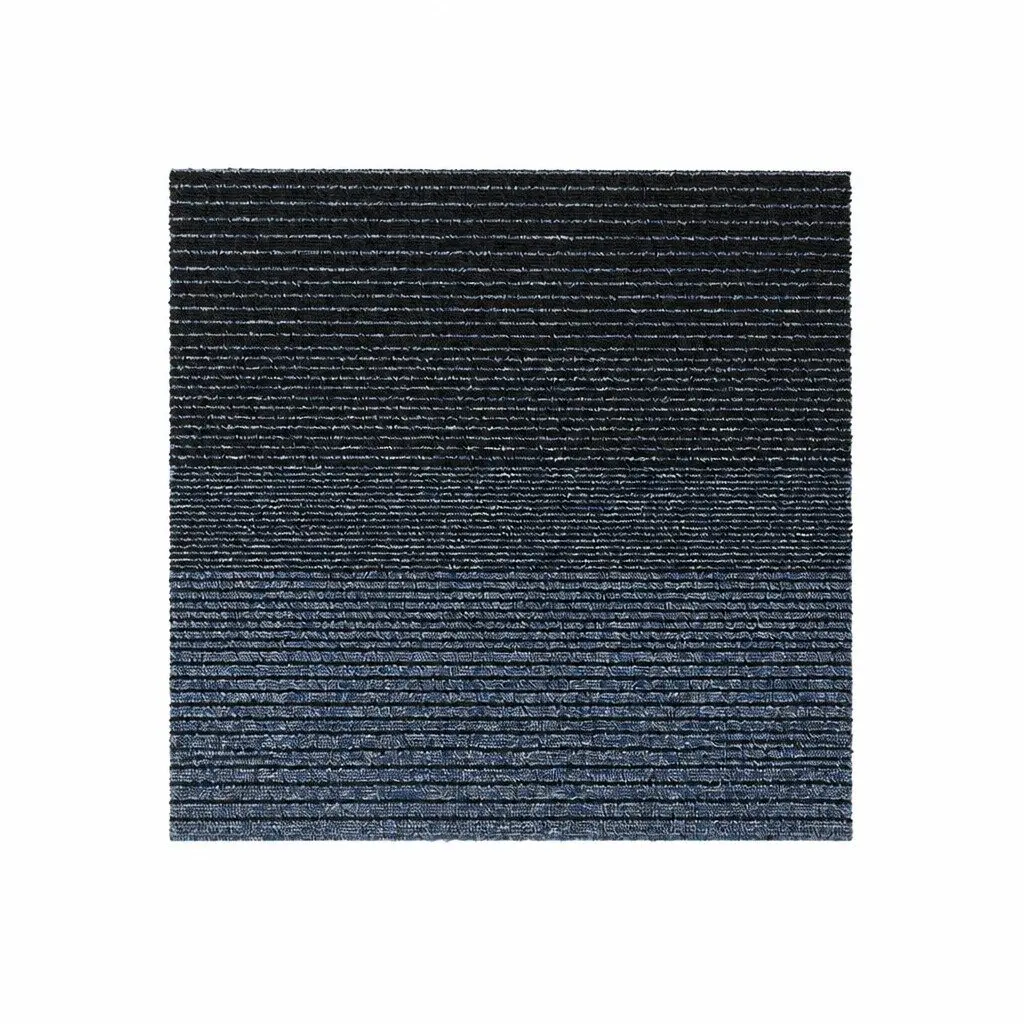 Carpet Tiles Commercial Grade 50x50cm 20 Pieces Black Grey Blue Coffee