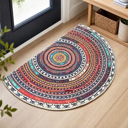 Comfortable and Reliable Semi-Circle Door Mat