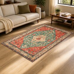 Practical Vintage Area Rug: Style Meets Functionality