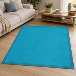 Coral Velvet Area Rug Large Floor Mat 150x200cm Soft Padding Living Room Bedroom