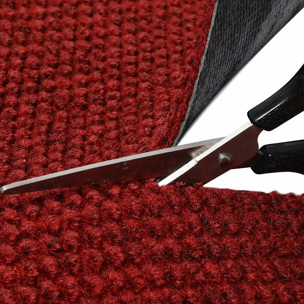 Extra Large Floor Rug Outdoor Indoor Anti-Slip 90cm x 305cm Red Pineapple