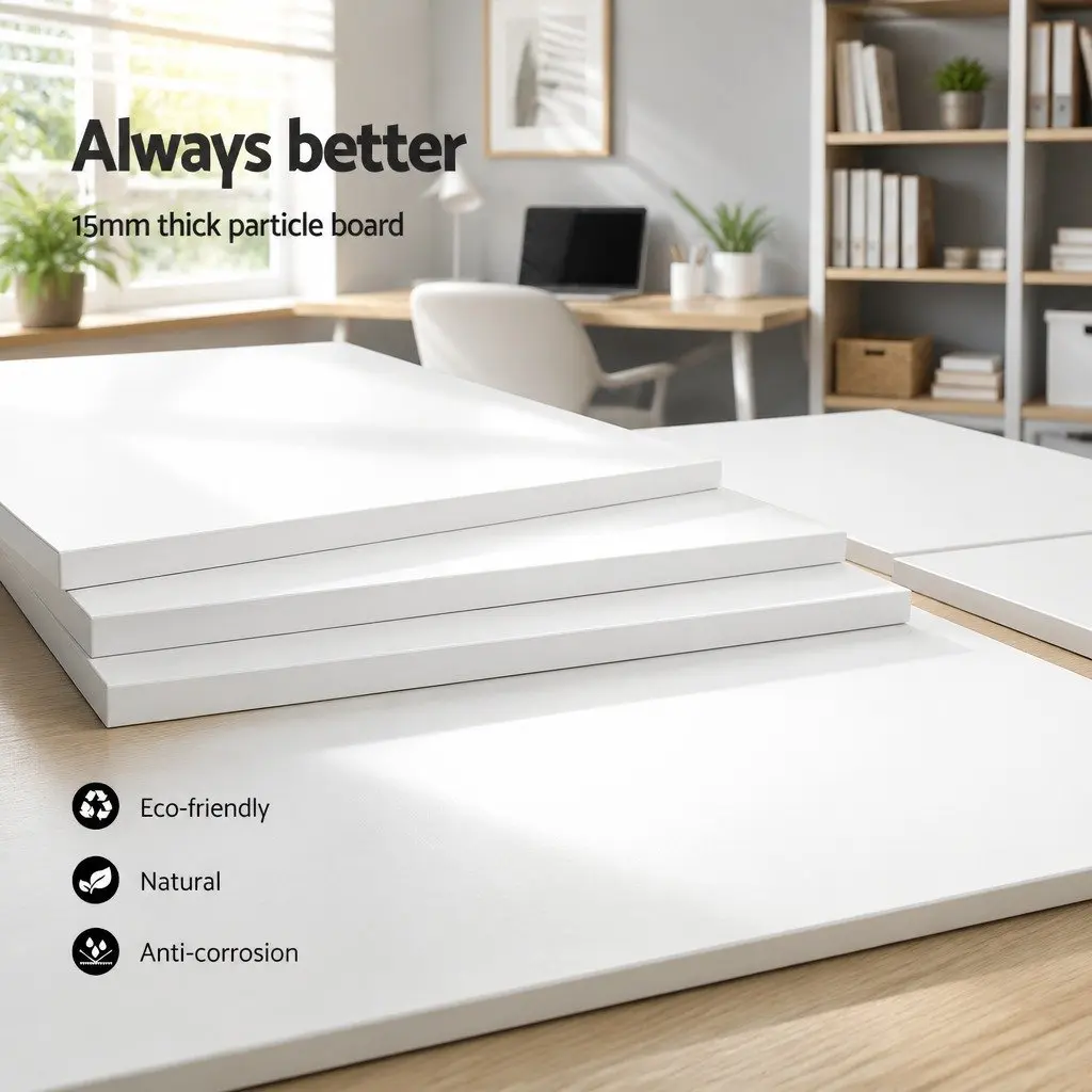 3 Piece Cube Bookshelf White Adjustable Shelves Modular Storage Cabinet