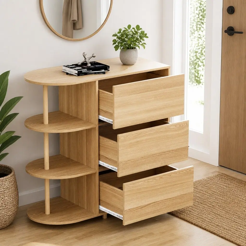 Chest of Drawers with Easy Assembly