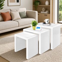 Nesting Coffee Table Set: Durable and Easy to Use