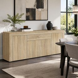 Reliable Buffet Sideboard with Practical Storage
