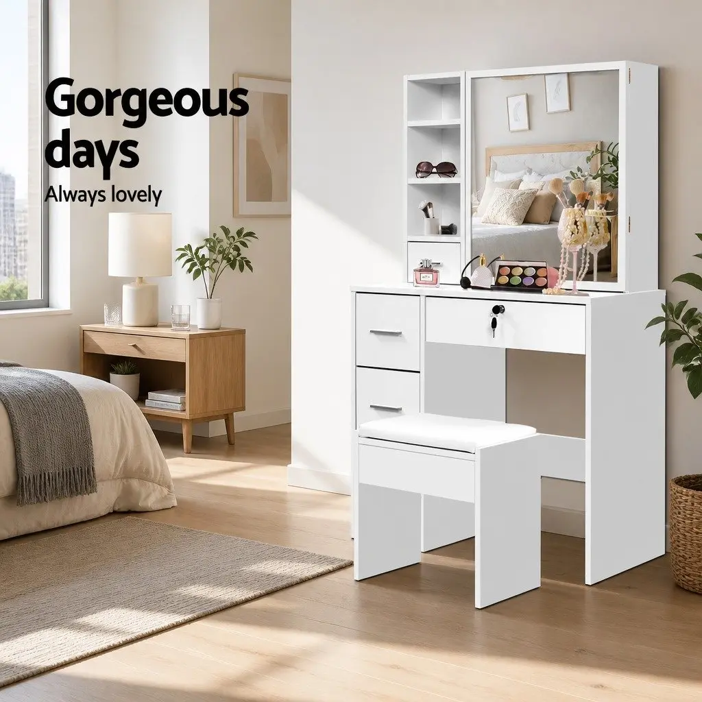 Dressing Table Stool Set