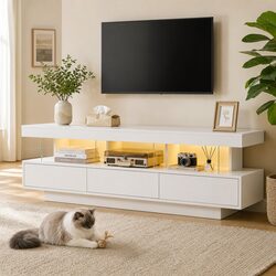 Value-Driven 160CM White TV Entertainment Unit