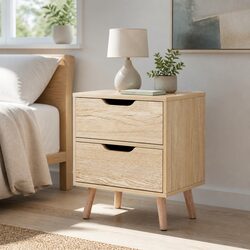 Reliable Black Bedside Table for Easy Organization