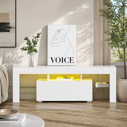 Reliable and Stylish 130cm LED Entertainment Unit