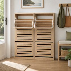 Reliable Shoe Storage Set with Ample Space