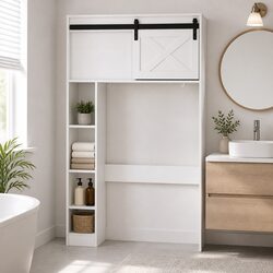 Reliable Over Toilet Cabinet with Ample Storage