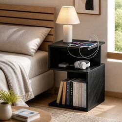 Reassuring Bedside Table with Quality and Functionality
