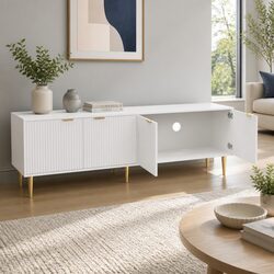 Quality 180CM White Entertainment Unit for Your Home