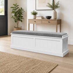 Practical 140cm Storage Ottoman for Value Seekers