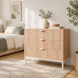 Reliable 3 Drawer Chest with Modern Design