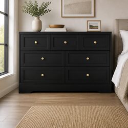 Functional 7 Drawer Chest Dresser for Everyday Use