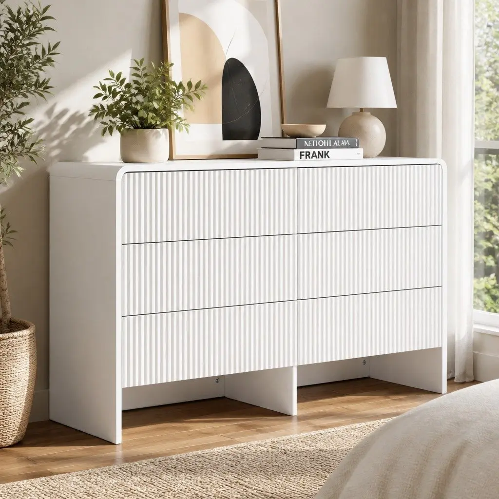6 Drawer Chest with High Stability