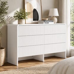 Practical 6 Drawer Chest with High Stability