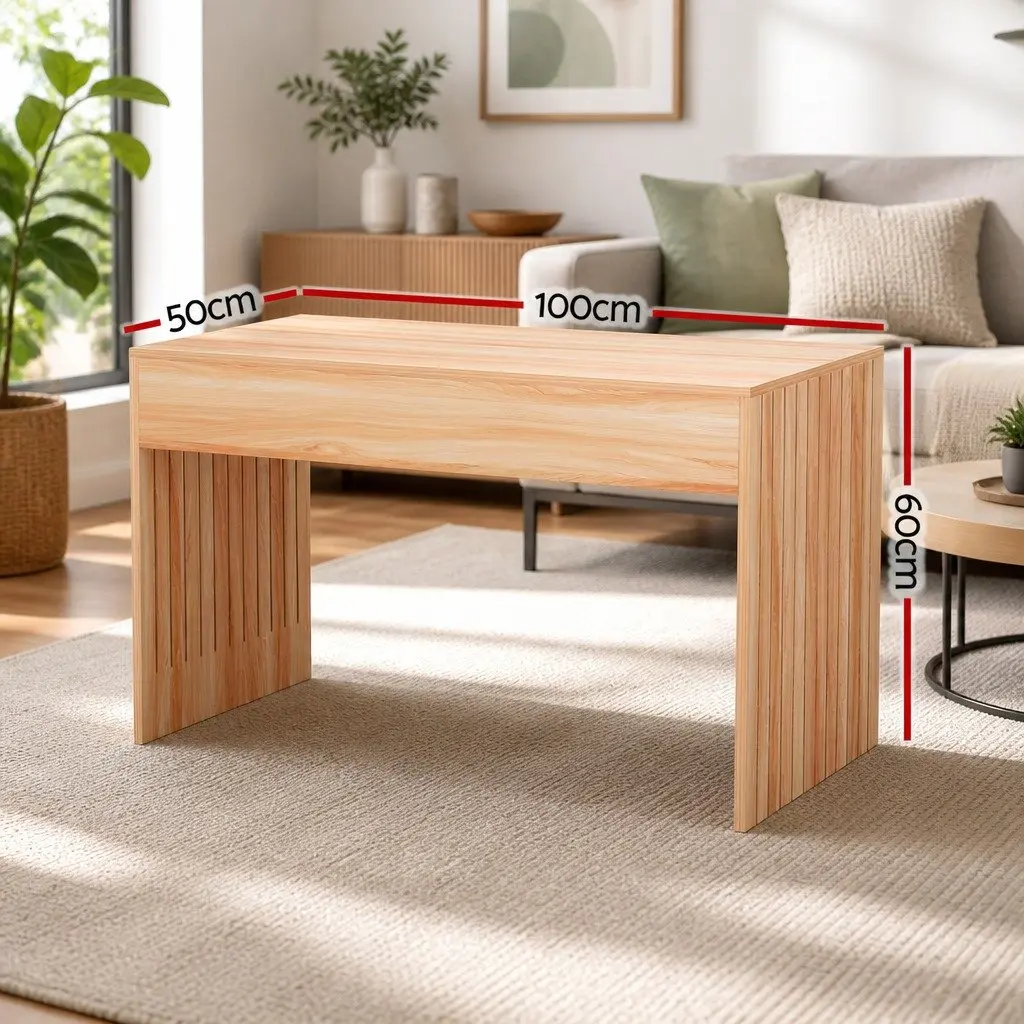 Coffee Table with Solid Construction