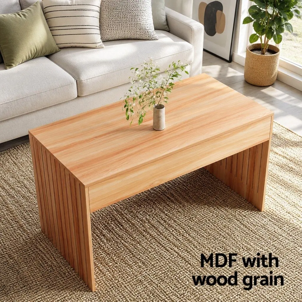 Coffee Table with Solid Construction