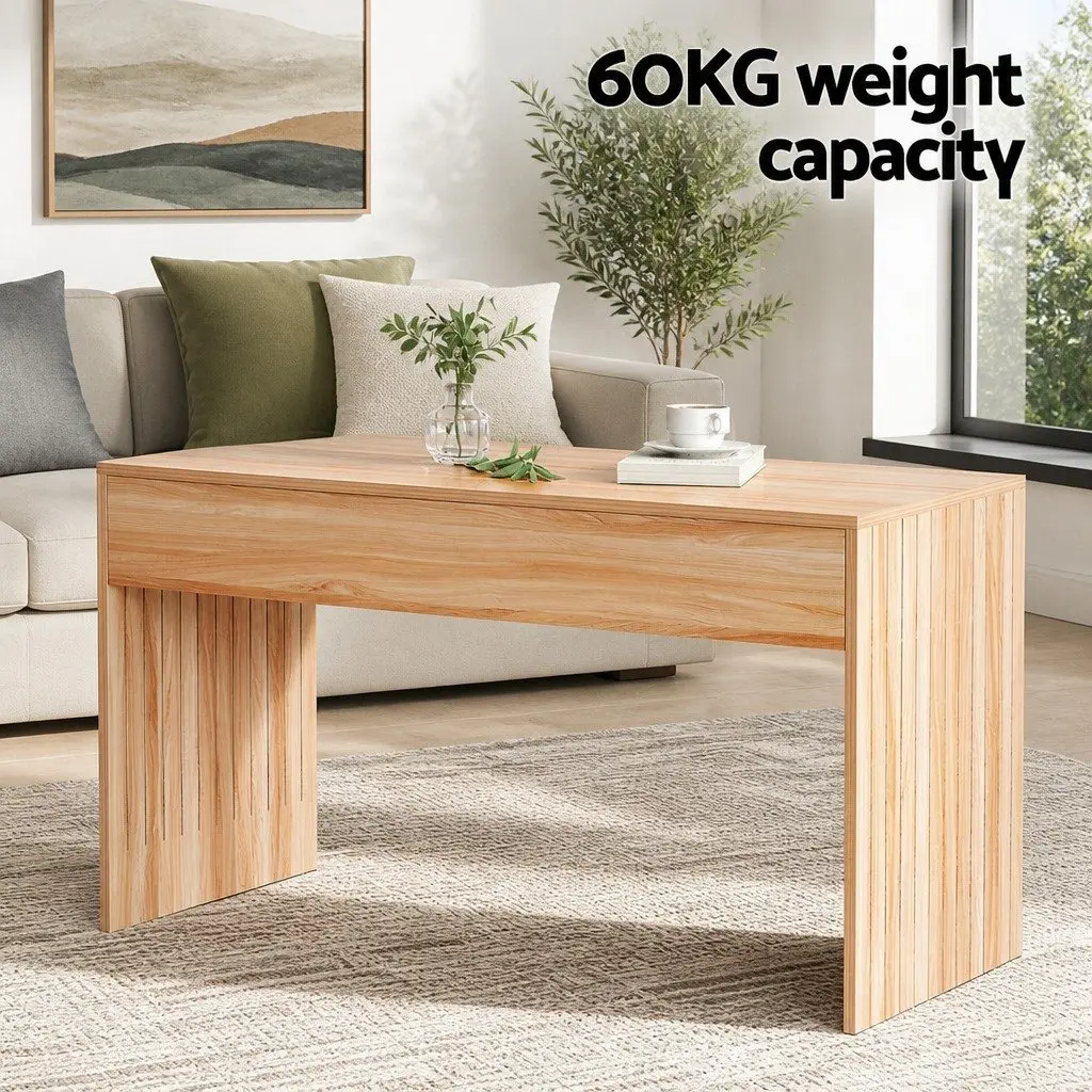 Coffee Table with Solid Construction