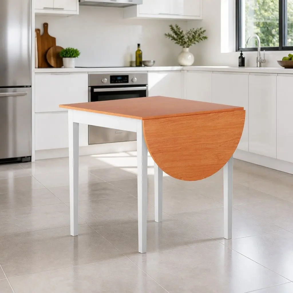 Space-Saving Extendable Dining Table