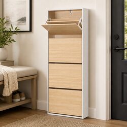 Reliable Shoe Rack Cabinet with Adjustable Features