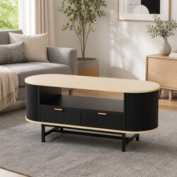 Reliable Coffee Table with Ample Storage Solutions