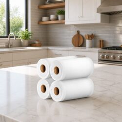 Vacuum Sealer Bags - 4 Rolls for Fresh Food Storage