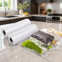 Reliable Food Vacuum Sealer Bags – 2 Rolls Included