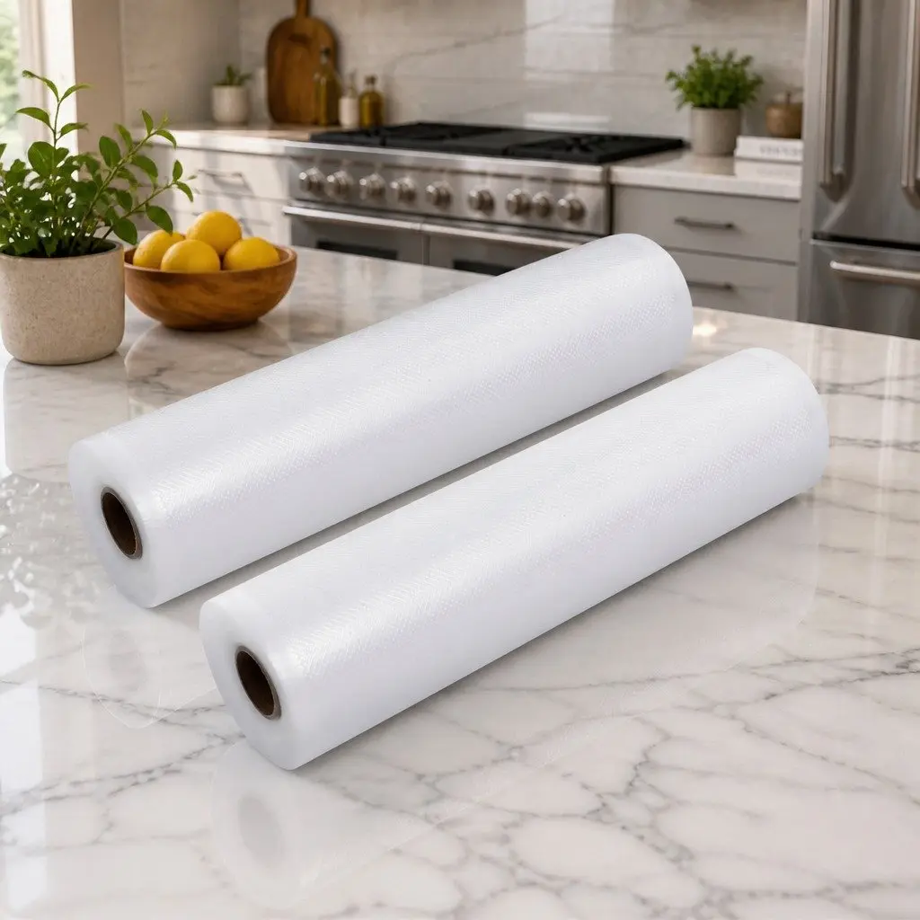 Food Vacuum Sealer Bags 2 Rolls for Fresh Food