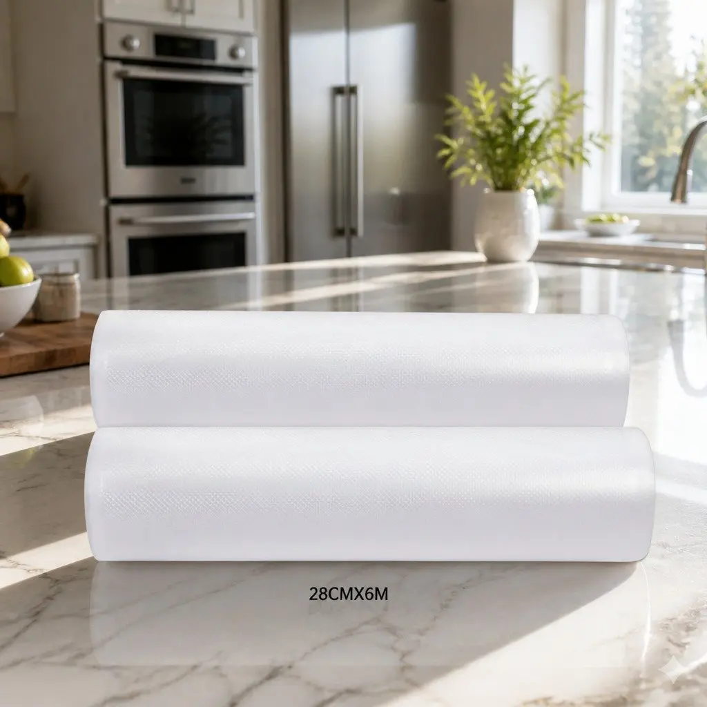 Food Vacuum Sealer Bags 2 Rolls for Fresh Food